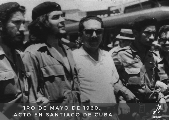 Che en Primero de Mayo de 1960