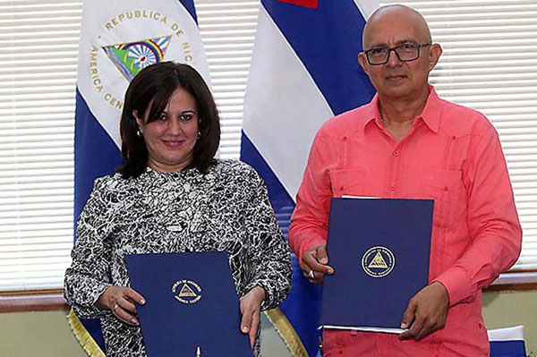 nicaragua-y-cuba-firman-convenio-de-cooperacion-cultural