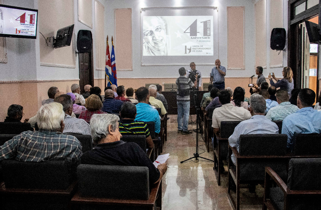 union-de-historiadores-de-cuba-celebro-su-cuadragesimo-aniversario